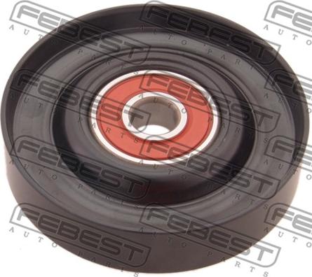 Febest 0287-K12 - Pulley, v-ribbed belt autospares.lv