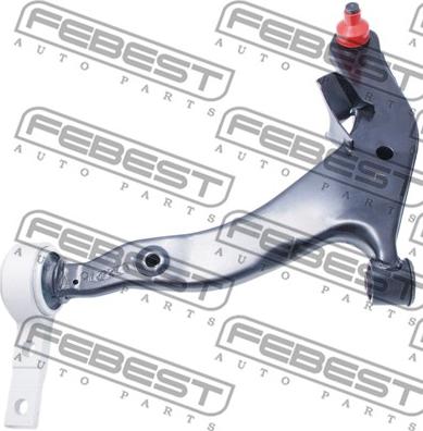 Febest 0224-Z50LH - Track Control Arm autospares.lv