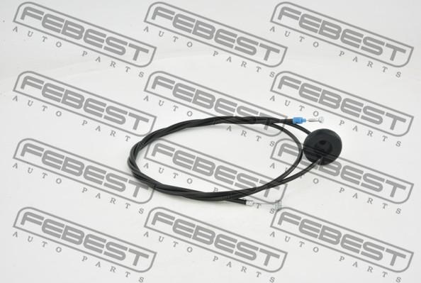 Febest 1699-HC639 - Bonnet Cable autospares.lv