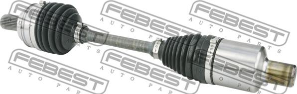 Febest 1614-221FLH - Drive Shaft autospares.lv