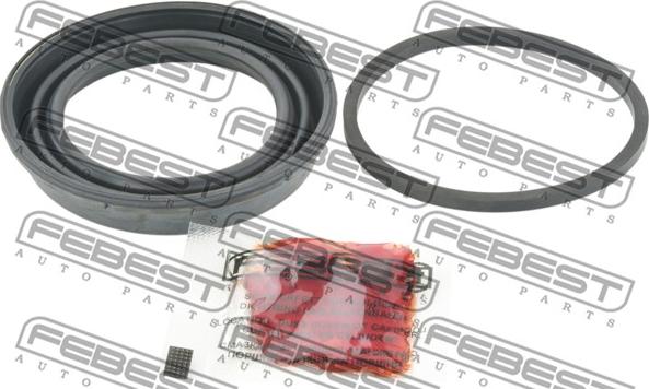 Febest 1075-J300F - Repair Kit, brake caliper autospares.lv