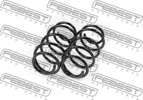 Febest 1808-008F-KIT - Suspension Kit, coil springs autospares.lv