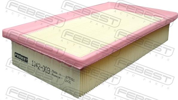 Febest 1242-003 - Air Filter, engine autospares.lv