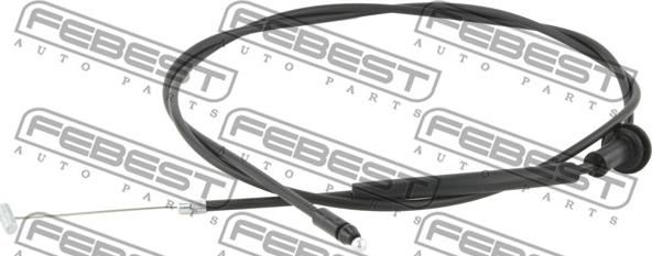 Febest 12101-SBL - Bonnet Cable autospares.lv