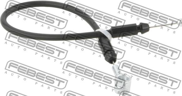 Febest 12101-SBS - Bonnet Cable autospares.lv