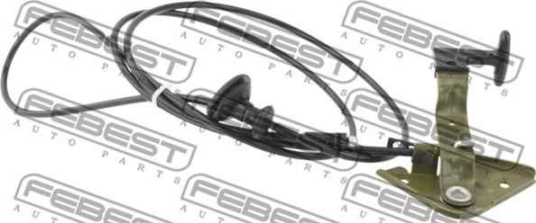 Febest 17101-A4B5 - Bonnet Cable autospares.lv