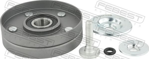 Febest 1788-CAB - Pulley, v-ribbed belt autospares.lv