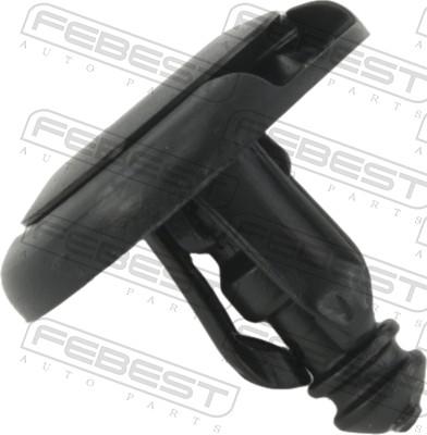 Febest 88570-095 - Clip, trim / protective strip autospares.lv