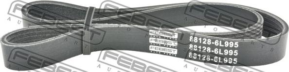 Febest 88128-6L995 - V-Ribbed Belt autospares.lv