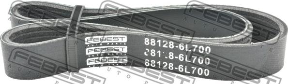 Febest 88128-6L700 - V-Ribbed Belt autospares.lv