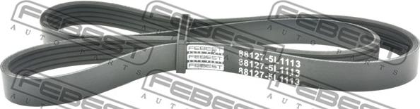 Febest 88127-5L1113 - V-Ribbed Belt autospares.lv