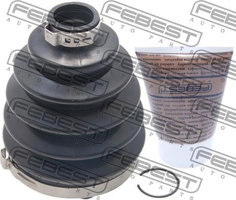 Febest 2917P-DIIIATF - Bellow, drive shaft autospares.lv