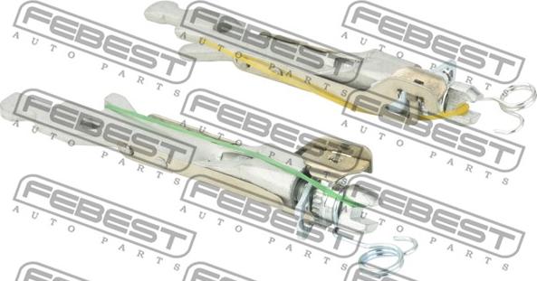 Febest 2404-SAN8R - Adjuster, drum brake autospares.lv