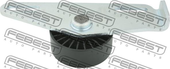 Febest 2487-KANI - Pulley, v-ribbed belt autospares.lv