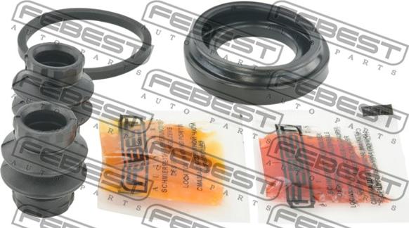 Febest 2475-MEGIII - Repair Kit, brake caliper autospares.lv