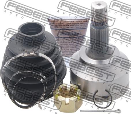 Febest 2510-30720 - Joint Kit, drive shaft autospares.lv