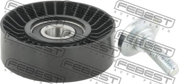 Febest 2588-C5 - Pulley, v-ribbed belt autospares.lv