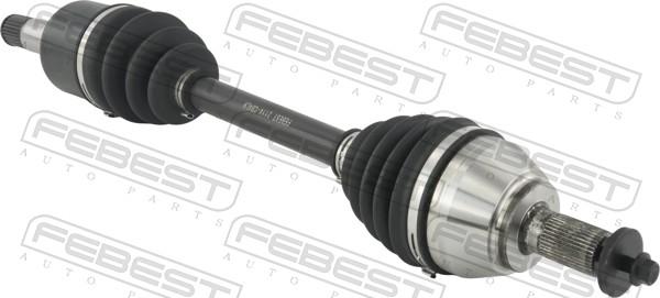 Febest 2114-CB4LH - Drive Shaft autospares.lv