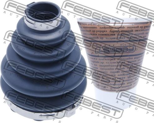 Febest 2117P-CA216 - Bellow, drive shaft autospares.lv