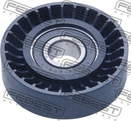 Febest 2187-ST - Pulley, v-ribbed belt autospares.lv