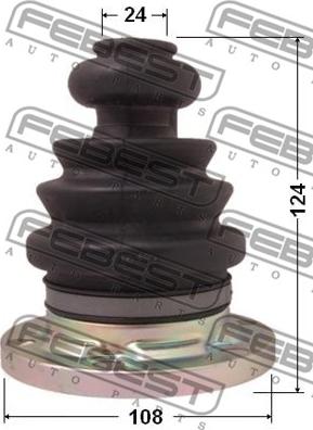 Febest 2315-B5 - Bellow, drive shaft autospares.lv