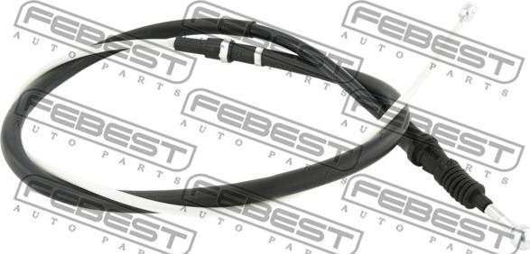 Febest 23100-EOS - Cable, parking brake autospares.lv