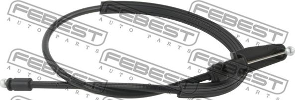 Febest 23101JETF - Bonnet Cable autospares.lv