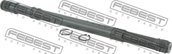 Febest 2312-TIGRH - Drive Shaft autospares.lv