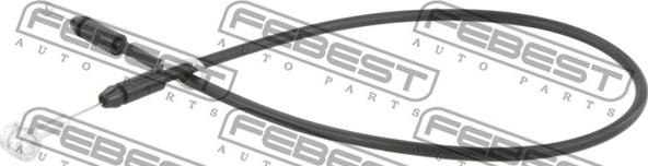 Febest 22101-D4S - Bonnet Cable autospares.lv