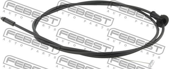 Febest 22101-DXL - Bonnet Cable autospares.lv