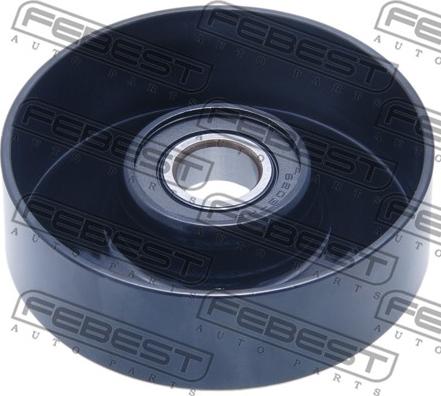 Febest 2287-CAR - Pulley, v-ribbed belt autospares.lv