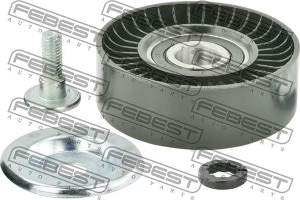 Febest 2788-S80 - Pulley, v-ribbed belt autospares.lv