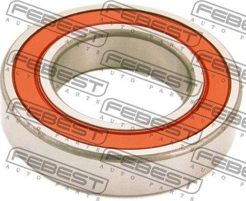 Febest AS-6007-2RS - Bearing, drive shaft autospares.lv