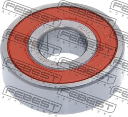 Febest AS-6201-2RS - Bearing autospares.lv