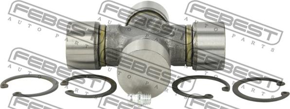 Febest ASGW-2786 - Flexible disc, propshaft joint autospares.lv