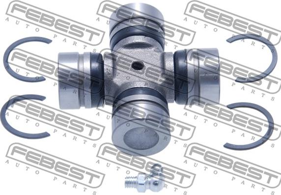 Febest ASHY-TUC - Flexible disc, propshaft joint autospares.lv