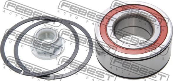 Febest DAC40840038-KIT - Wheel hub, bearing Kit autospares.lv