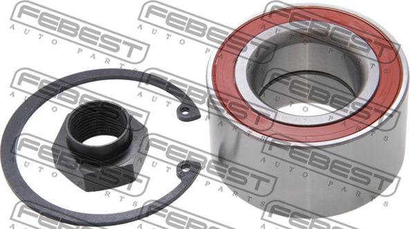 Febest DAC35680037-KIT - Wheel hub, bearing Kit autospares.lv