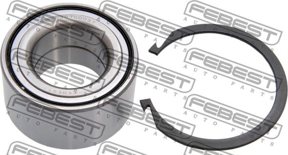 Febest DAC38700037 - Wheel Bearing autospares.lv