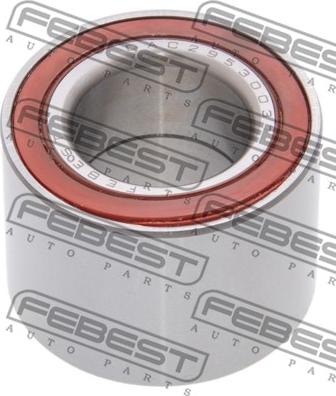 Febest DAC29530037 - Wheel Bearing autospares.lv