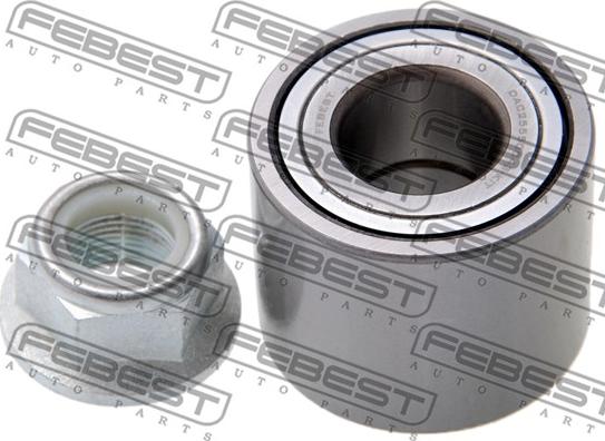 Febest DAC25550043-KIT - Wheel hub, bearing Kit autospares.lv