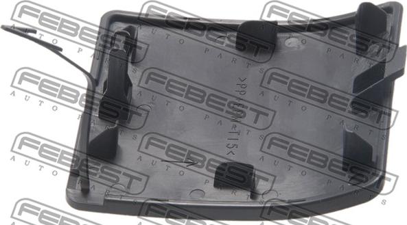 Febest FECOV-T31 - Cover, bumper autospares.lv