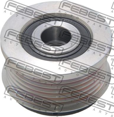 Febest FTDS-DUC - Pulley, alternator, freewheel clutch autospares.lv