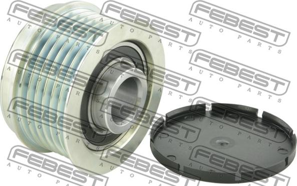 Febest FTDS-PUNEV - Pulley, alternator, freewheel clutch autospares.lv