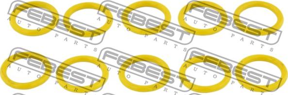 Febest RINGAH-020-PCS10 - Seal Ring, air conditioning system line autospares.lv