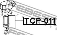 Febest TCP-011 - Plug, coil autospares.lv