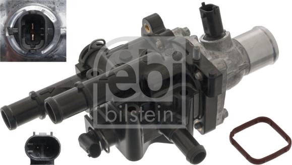 Febi Bilstein 49190 - Coolant thermostat / housing autospares.lv