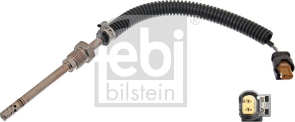 Febi Bilstein 49298 - Sensor, exhaust gas temperature autospares.lv