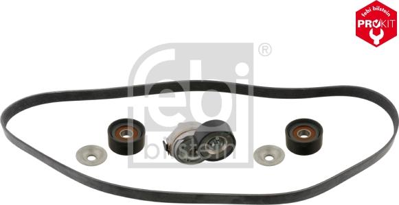 Febi Bilstein 45966 - V-Ribbed Belt Set autospares.lv