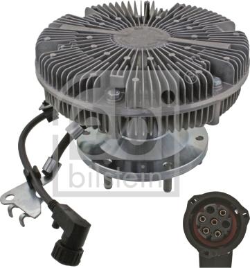 Febi Bilstein 46162 - Clutch, radiator fan autospares.lv